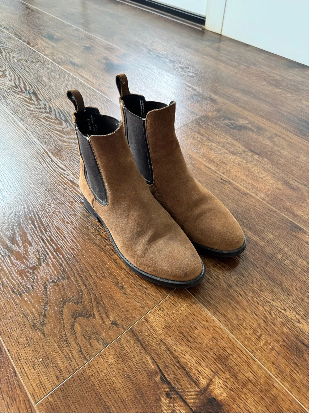 Thursday Boot Company Brown Suede Chelsea Ankle Boots
